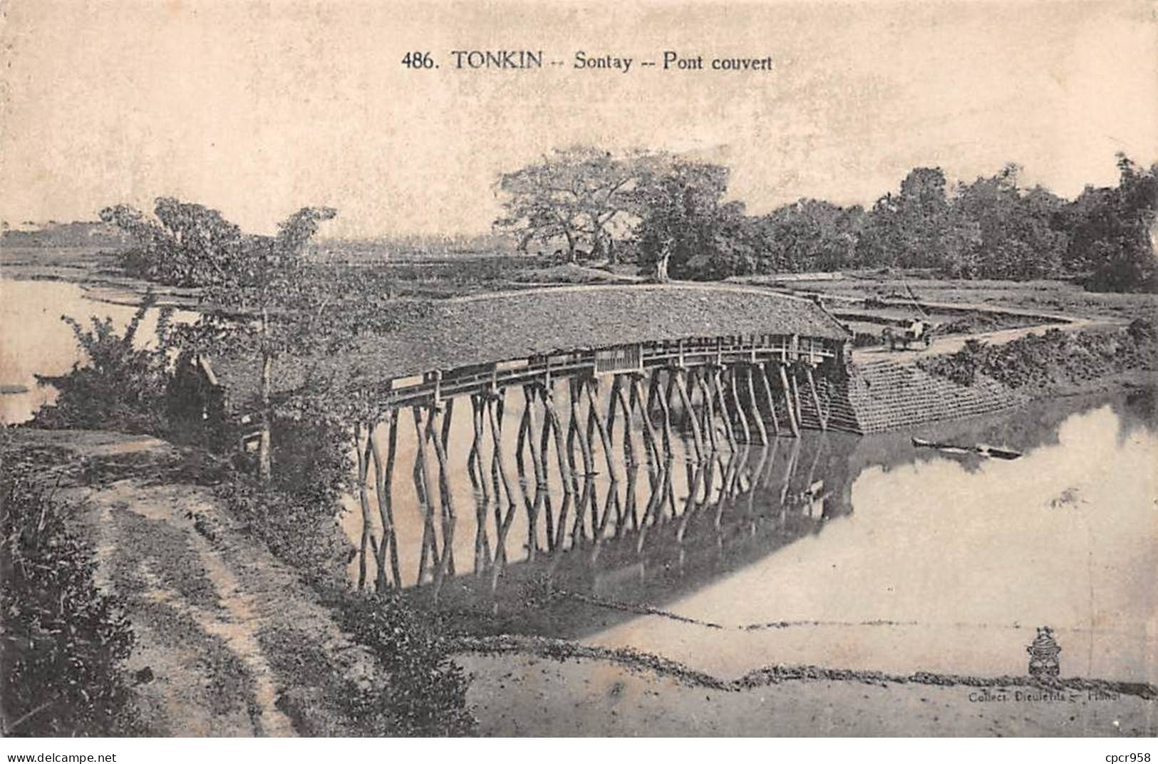 VIET NAM - SAN64701 - Tonkin - Sontay - Pont Couvert - Vietnam