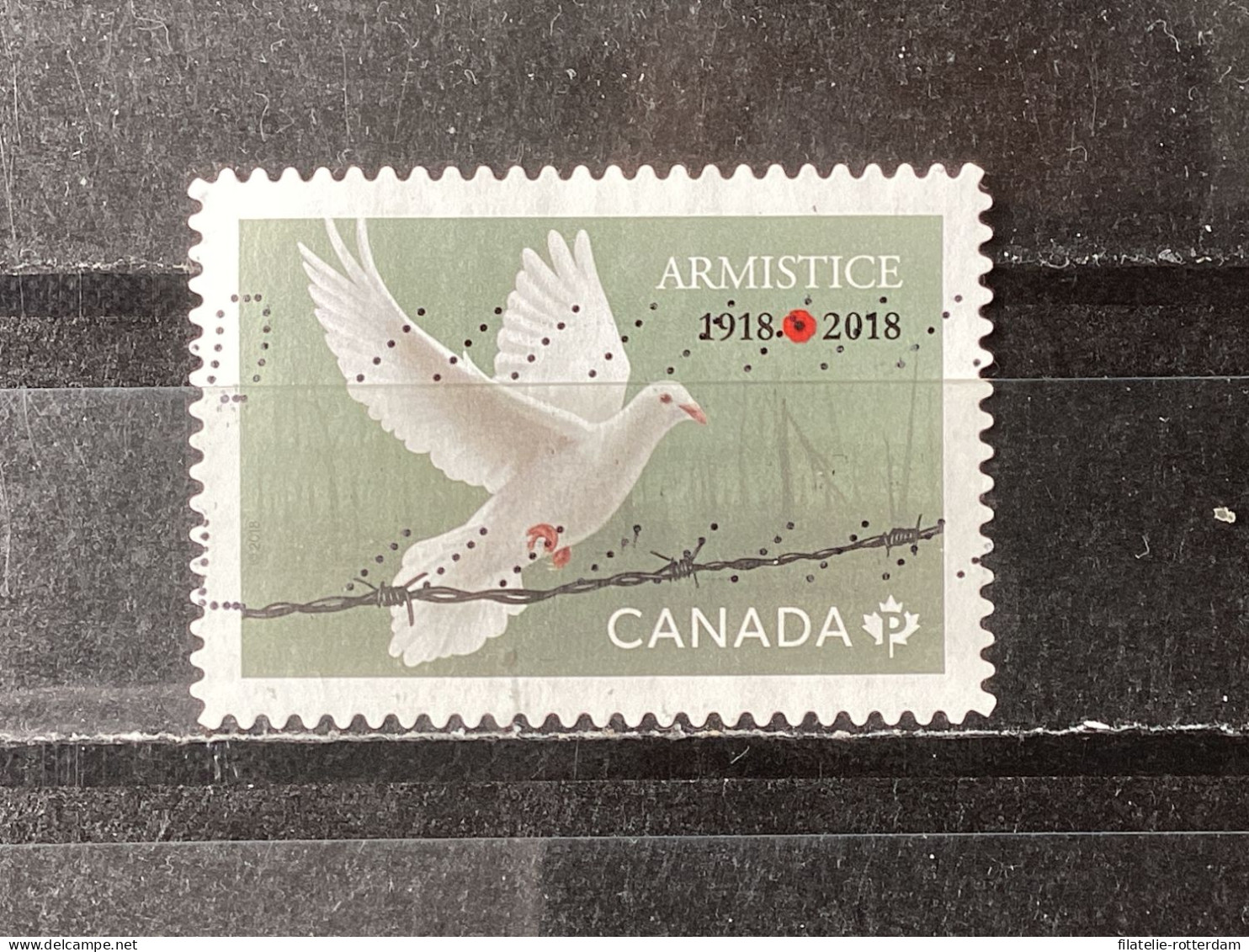 Canada - Armistice (P) 2018 - Used Stamps