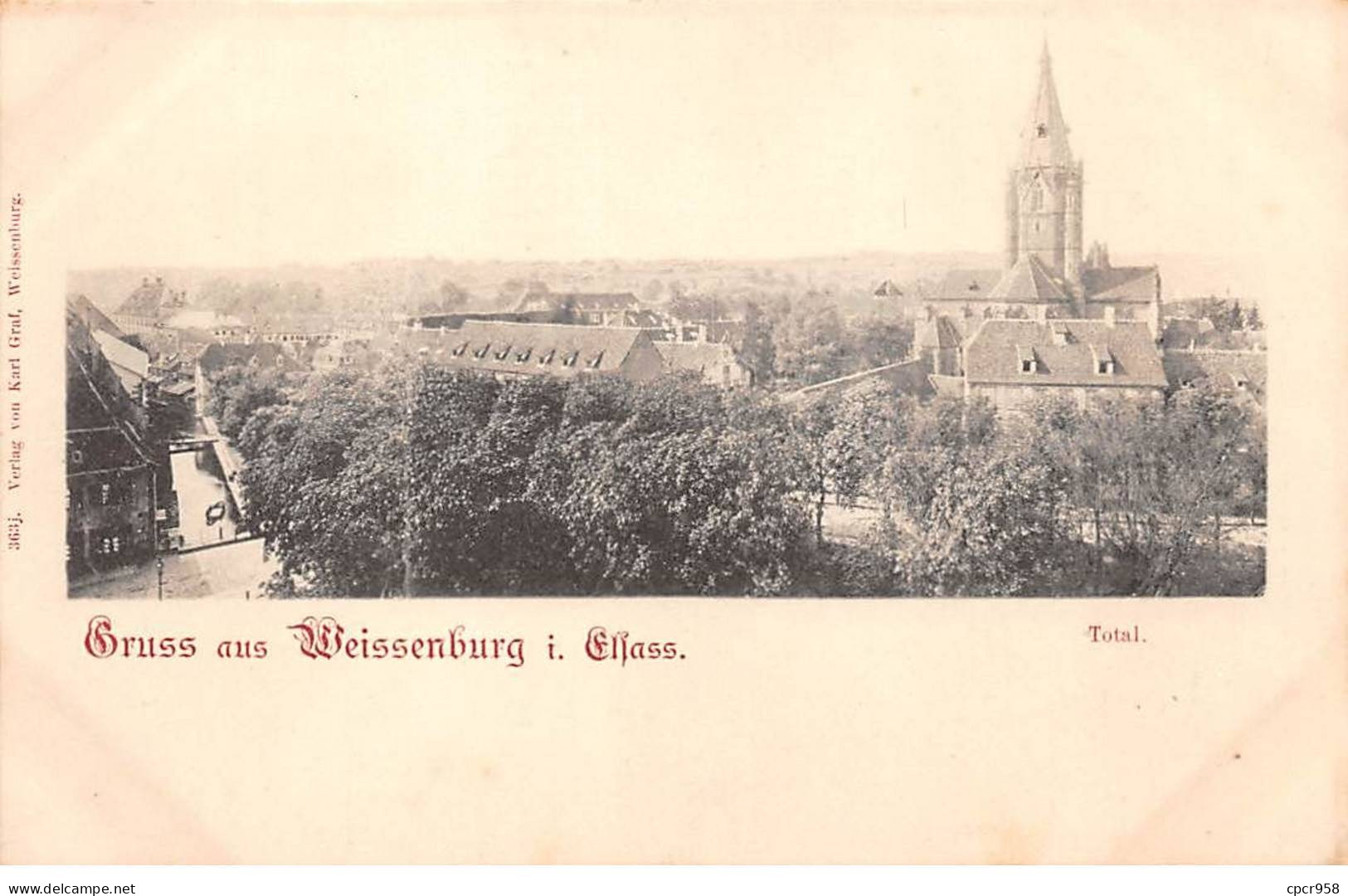 ALLEMAGNE - SAN64345 - Gruss Aus Weissemburg I.Ellass - Weissenburg