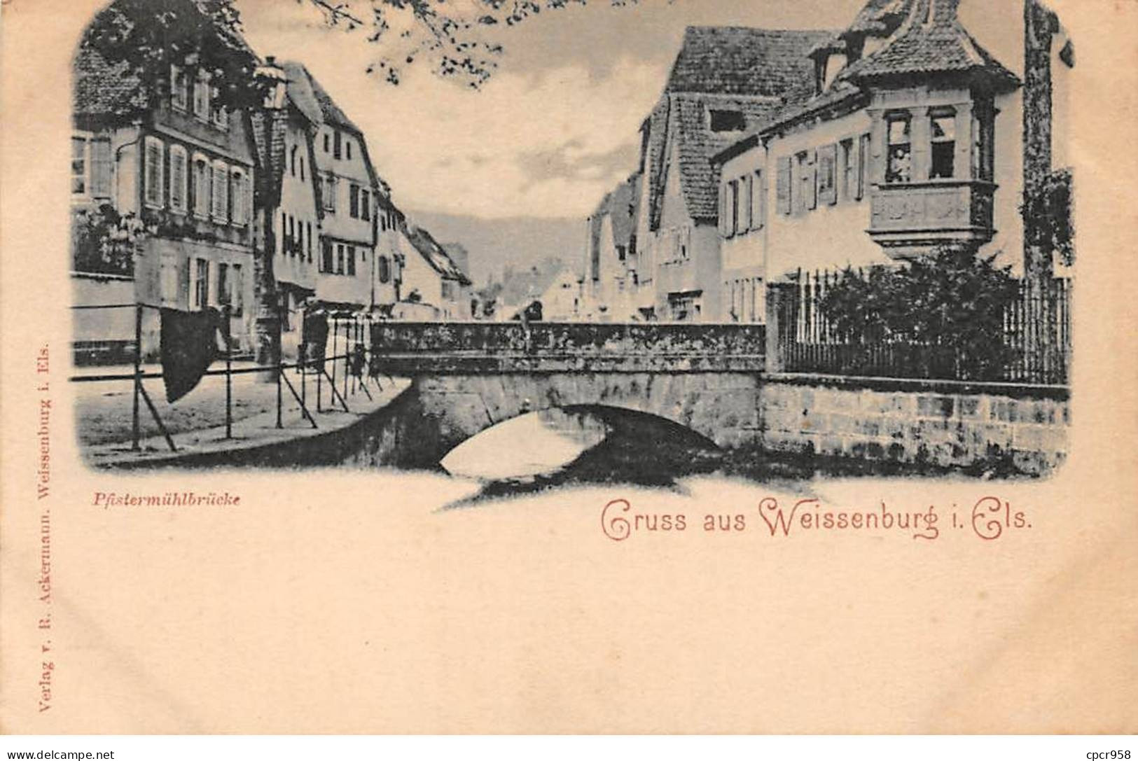 ALLEMAGNE - SAN64344 - Gruss Aus Weissemburg I. Cls - Weissenburg