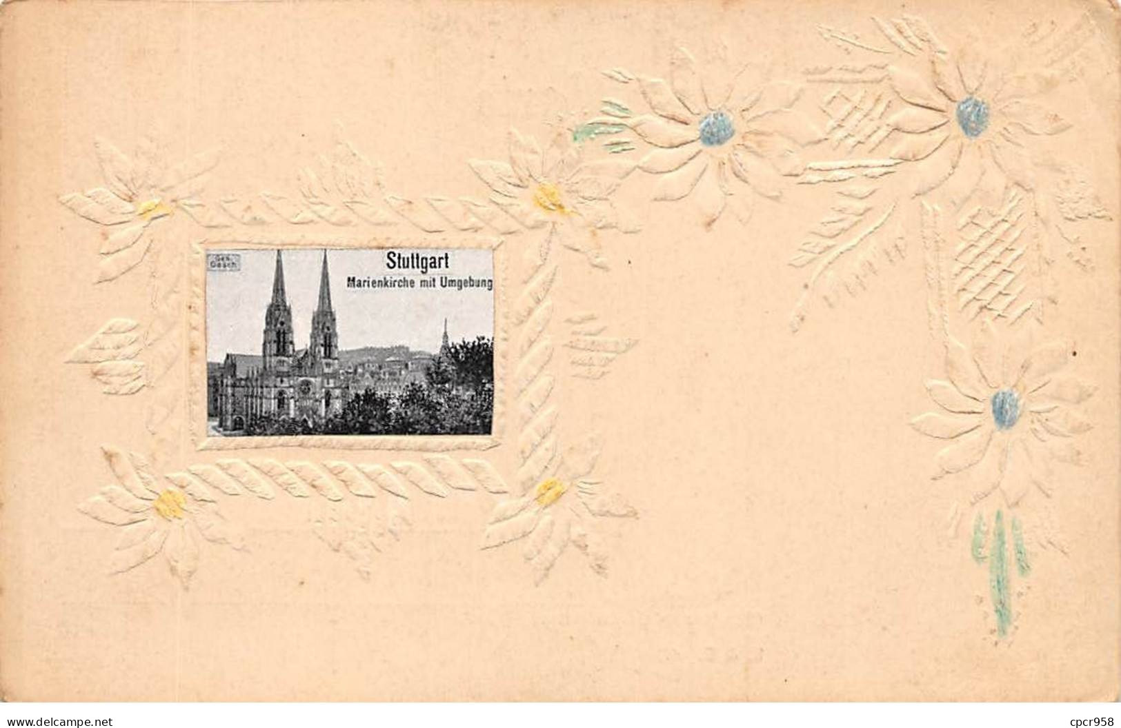 ALLEMAGNE - SAN64372 - Stuttgart - Marienkirche Mit Umgebung - Stuttgart