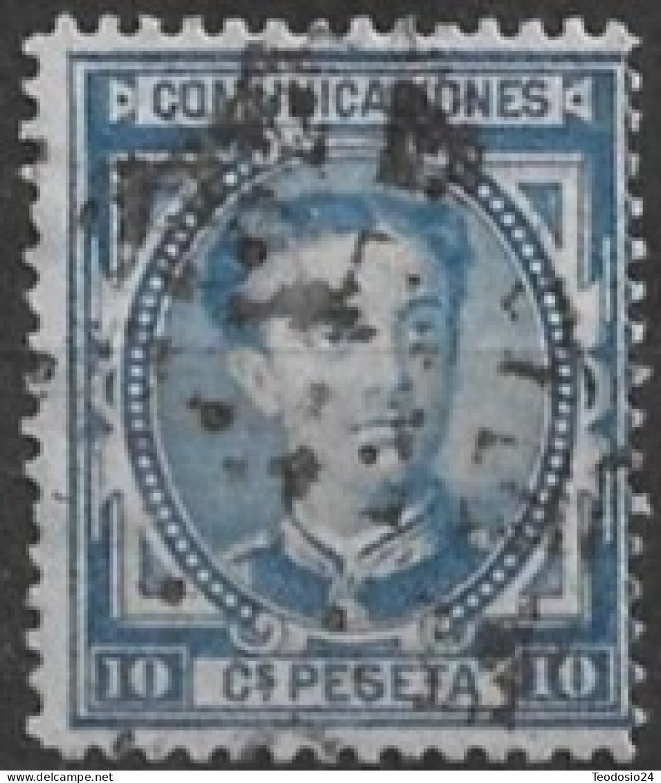 ESPAÑA 1876.-EDIFIL 175 - Used Stamps