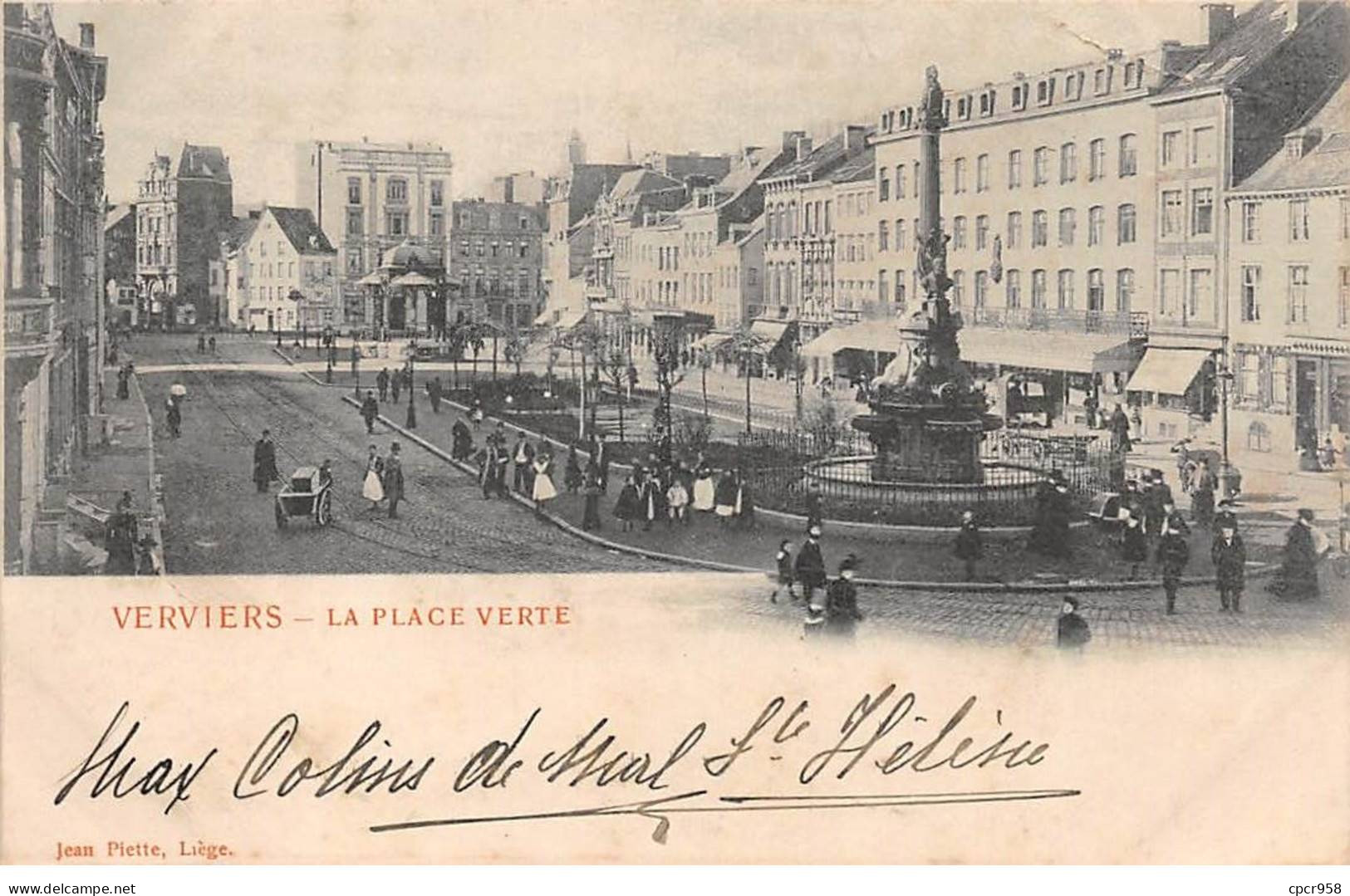 BELGIQUE - SAN64329 - Verviers - La Place Verte - Verviers