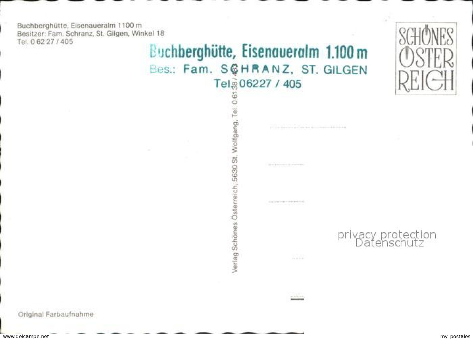 72508957 St Gilgen Salzkammergut Buchberghuette Eisenaueralm Alpenpanorama Lanse - Other & Unclassified