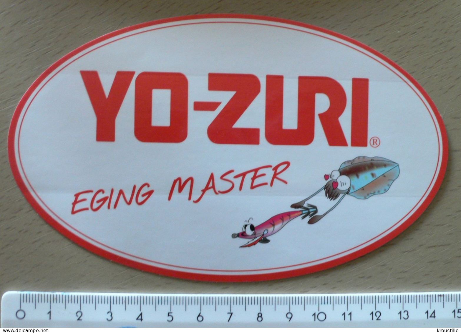 THEME PECHE : AUTOCOLLANT YO-ZURI - Stickers