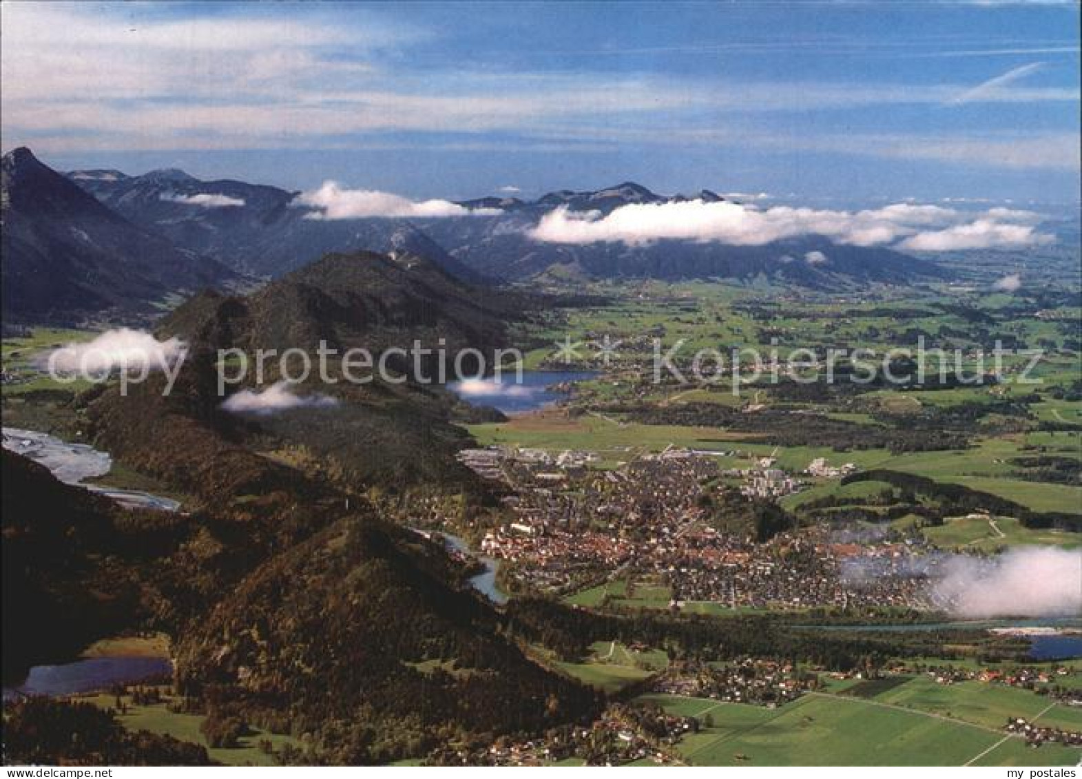 72508922 Fuessen Allgaeu Panorama Fuessener Land Fliegeraufnahme Ehrwang - Füssen