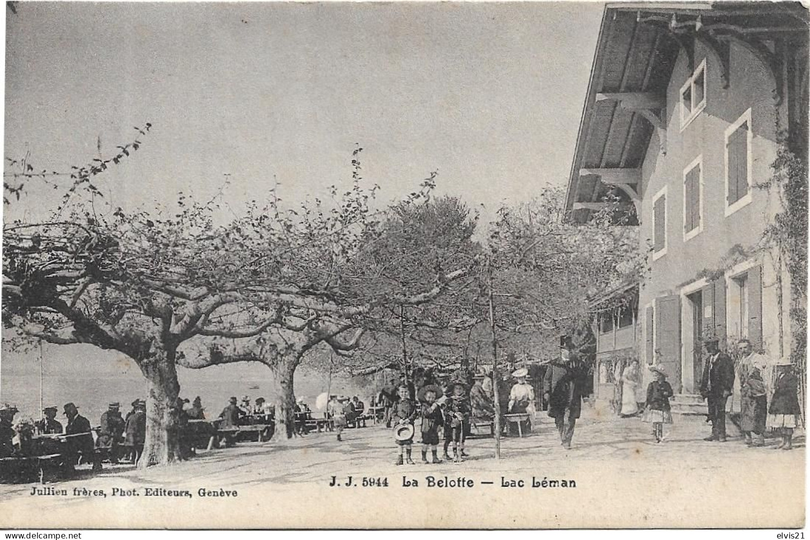 LA BELOTTE. LAC LEMAN - Autres & Non Classés