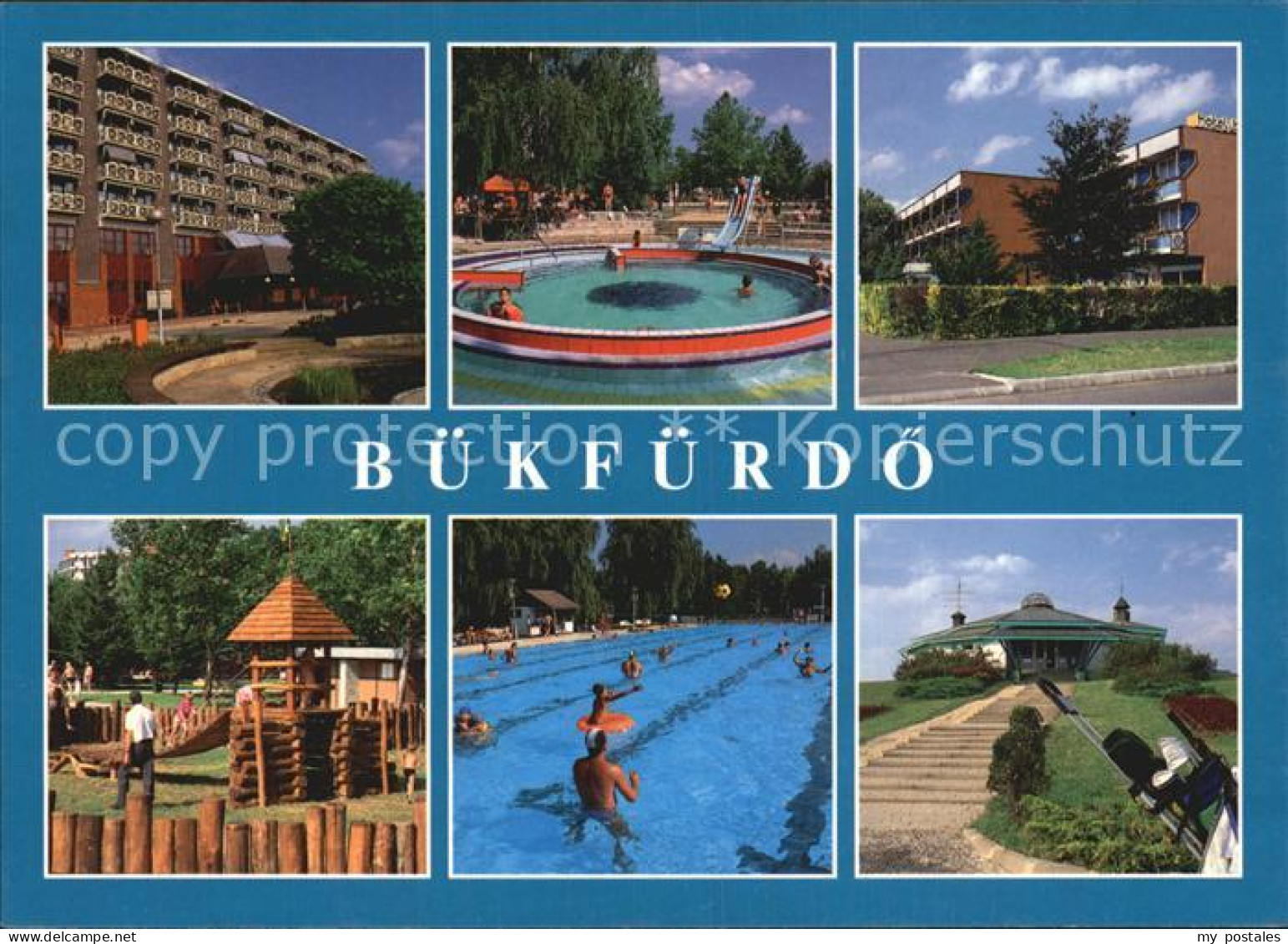 72508892 Buekfuerdoe Bad Buek Hotel Kinderspielplatz Schwimmbad Freibad Pavillon - Hongrie