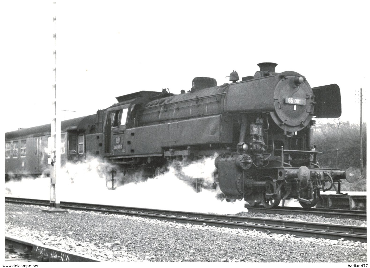 Locomotive Allemande - DB Dampflokomotive - Lok 65 001 - Railway