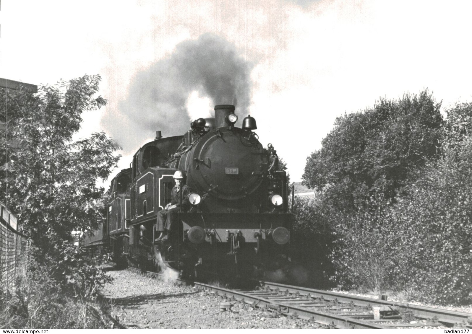 Locomotive Allemande - DB Dampflokomotive - Lok  - Eisenbahnverkehr