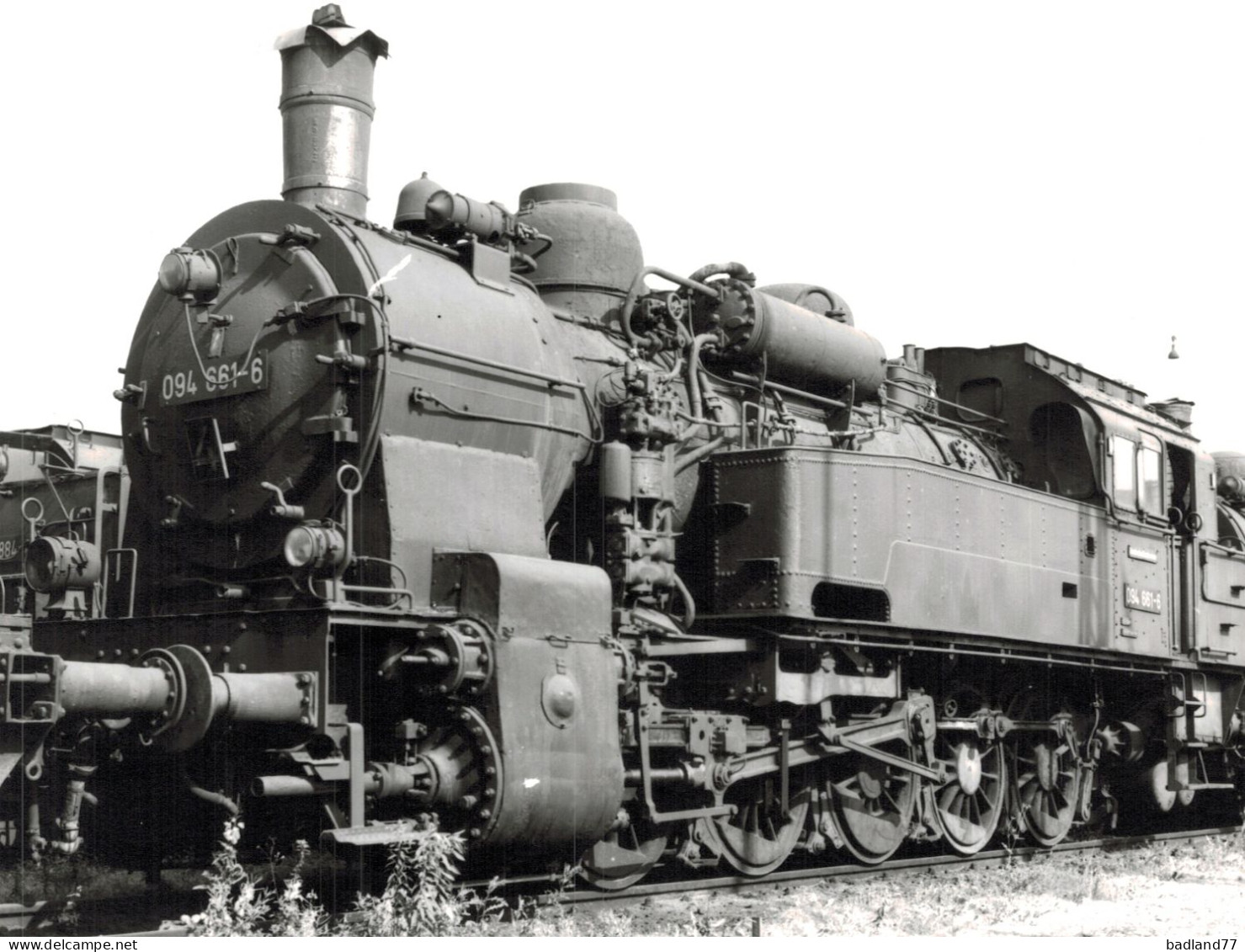 Locomotive Allemande - DB Dampflokomotive - Lok 094 661-6  Dortmund Hbf - Eisenbahnverkehr