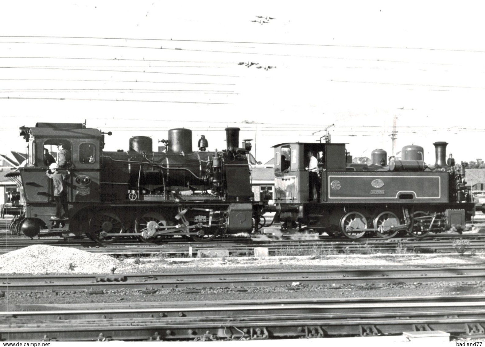 Locomotive Allemande - DB Dampflokomotive - Lok  - Eisenbahnverkehr