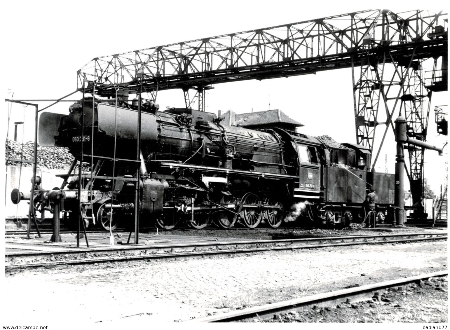 Locomotive Allemande - DB Dampflokomotive - Lok 050 761-6 - Chemin De Fer