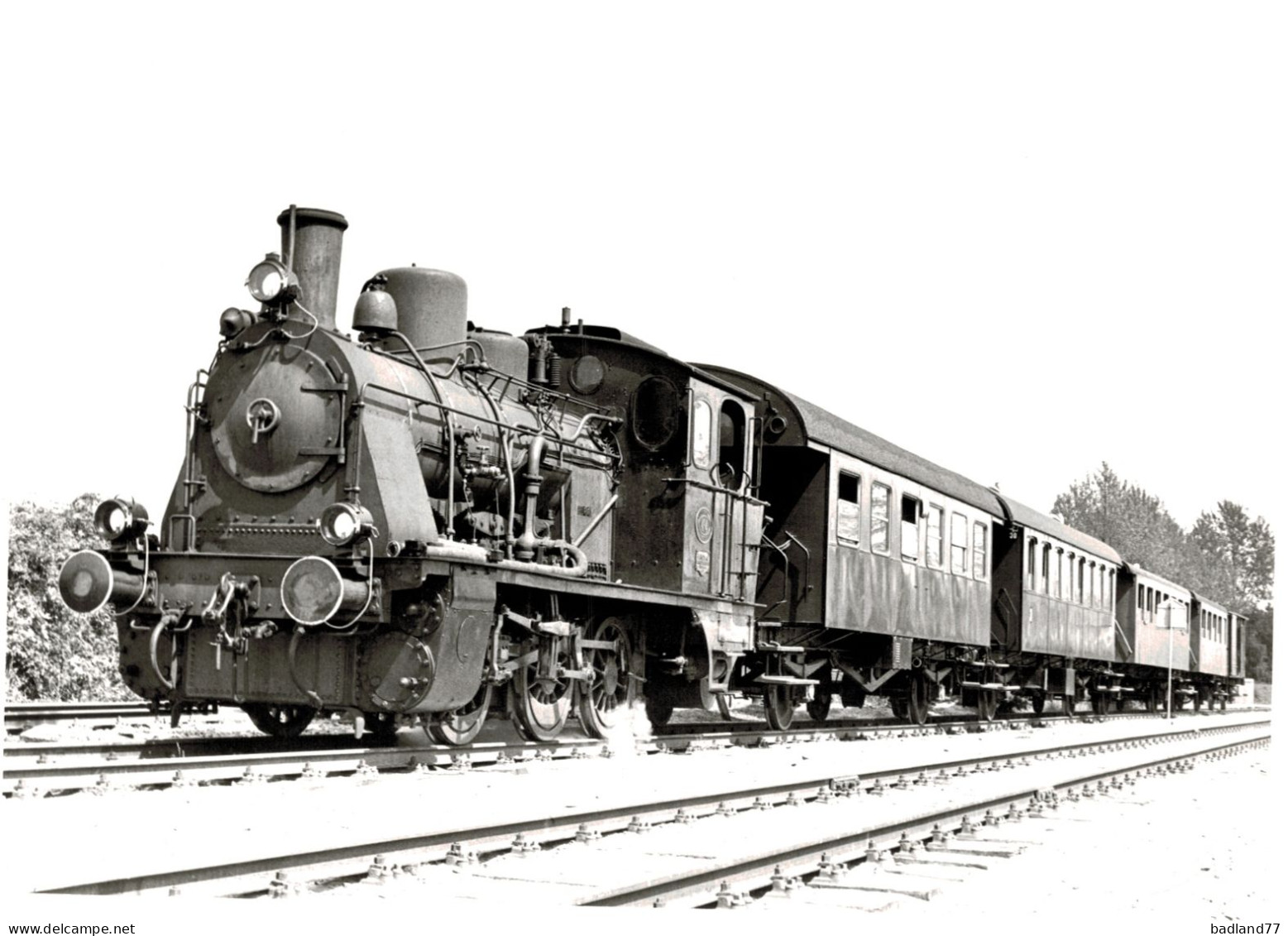 Locomotive Allemande - DB Dampflokomotive - Lok  - Eisenbahnverkehr