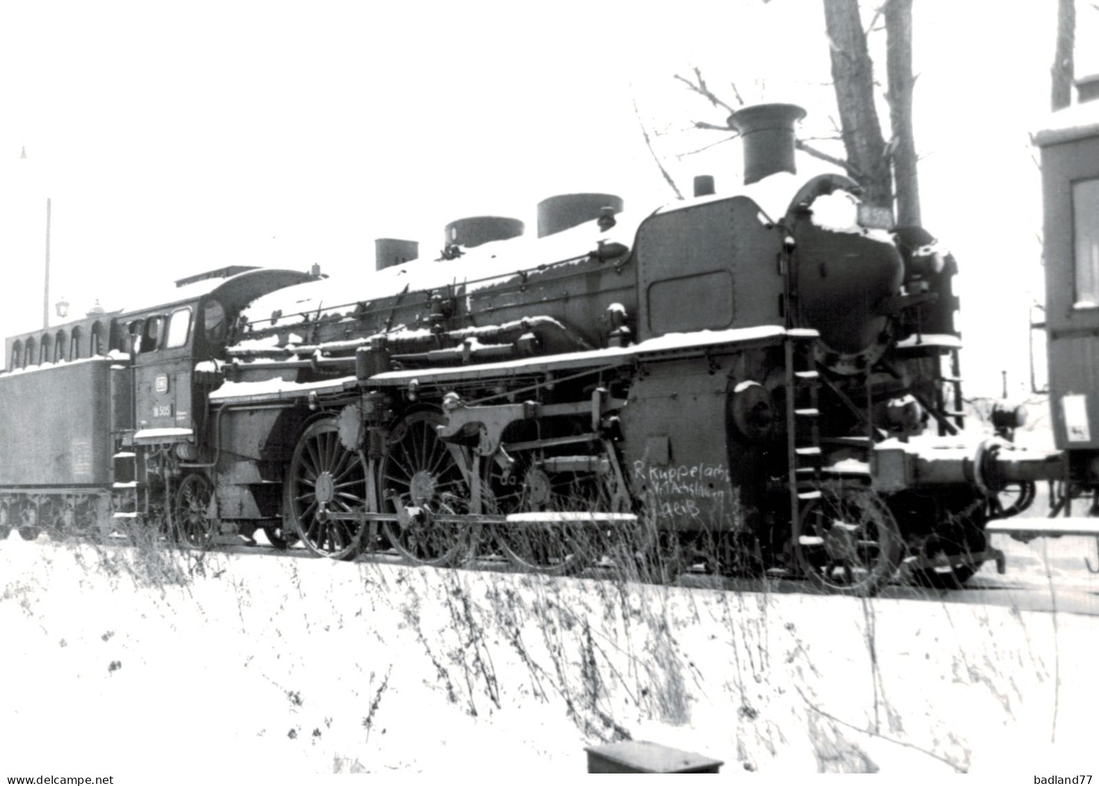 Locomotive Allemande - DB Dampflokomotive - Lok 18 505  N. Wirsberg - Ferrocarril