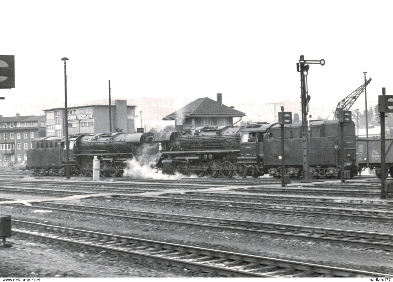 Locomotive Allemande - DB Dampflokomotive - Lok 44 0663-3 - Eisenbahnverkehr