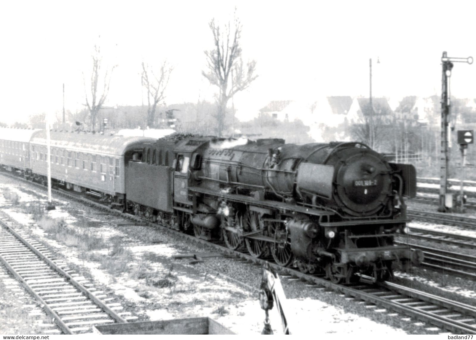 Locomotive Allemande - DB Dampflokomotive - Lok 001 169-2 - Eisenbahnverkehr