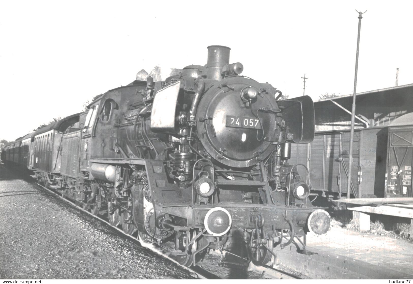 Locomotive Allemande - DB Dampflokomotive - Lok 24 057 - Eisenbahnverkehr