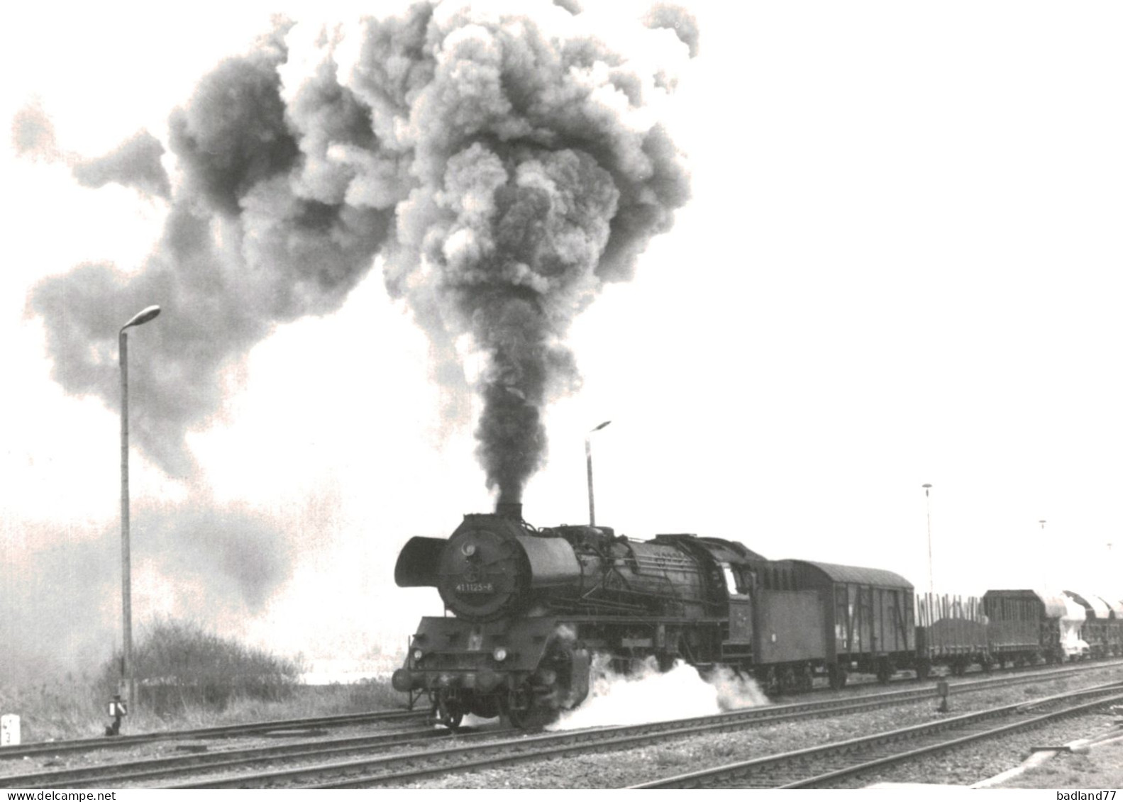 Locomotive Allemande - DB Dampflokomotive - Lok 41 1125-8  Kahla - Railway