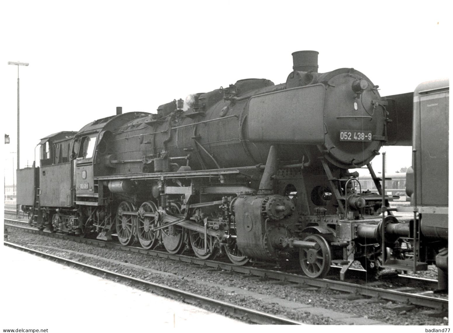 Locomotive Allemande - DB Dampflokomotive - Lok 052 438-9 - Eisenbahnverkehr