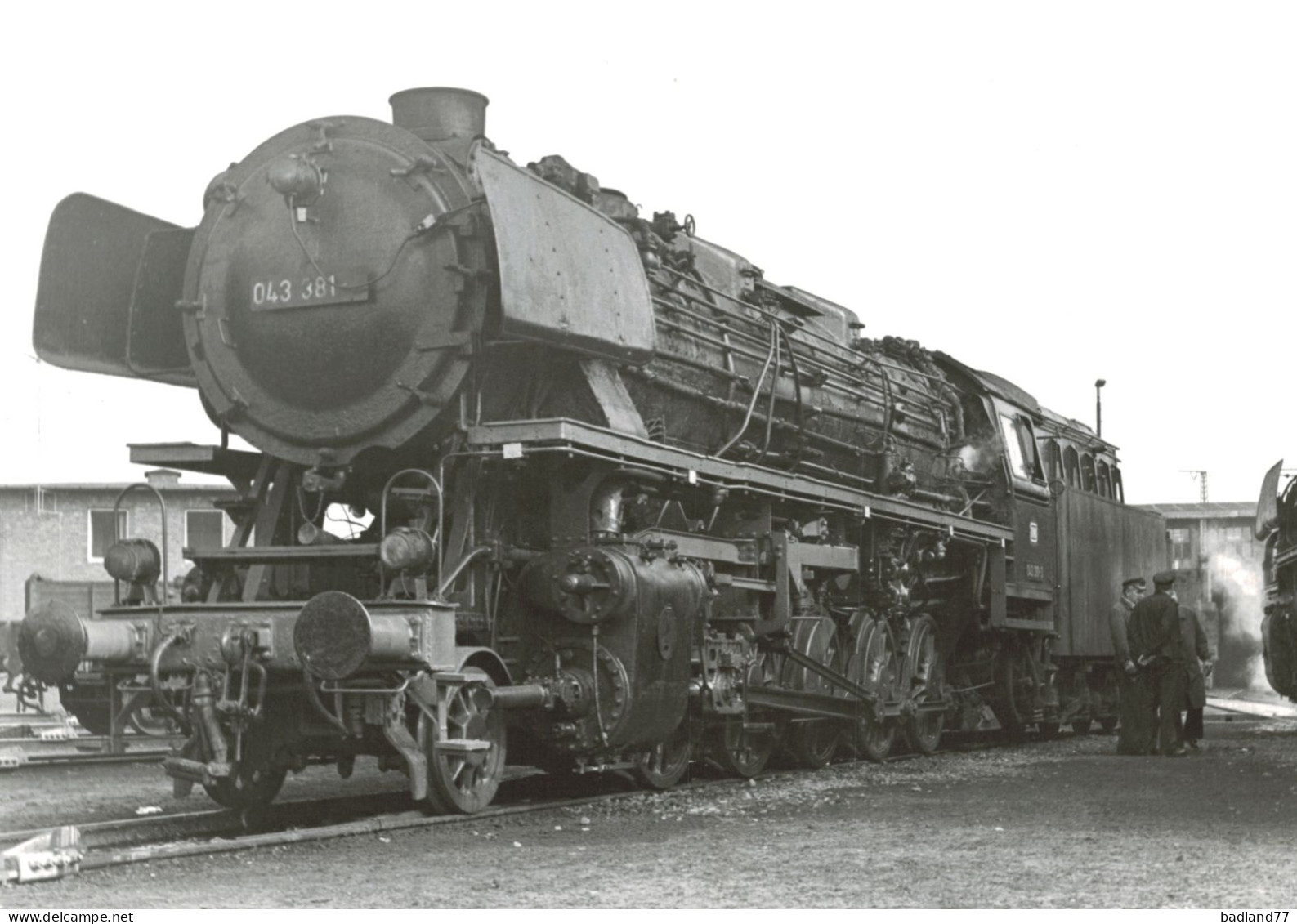 Locomotive Allemande - DB Dampflokomotive - 043 381  - Eisenbahnverkehr