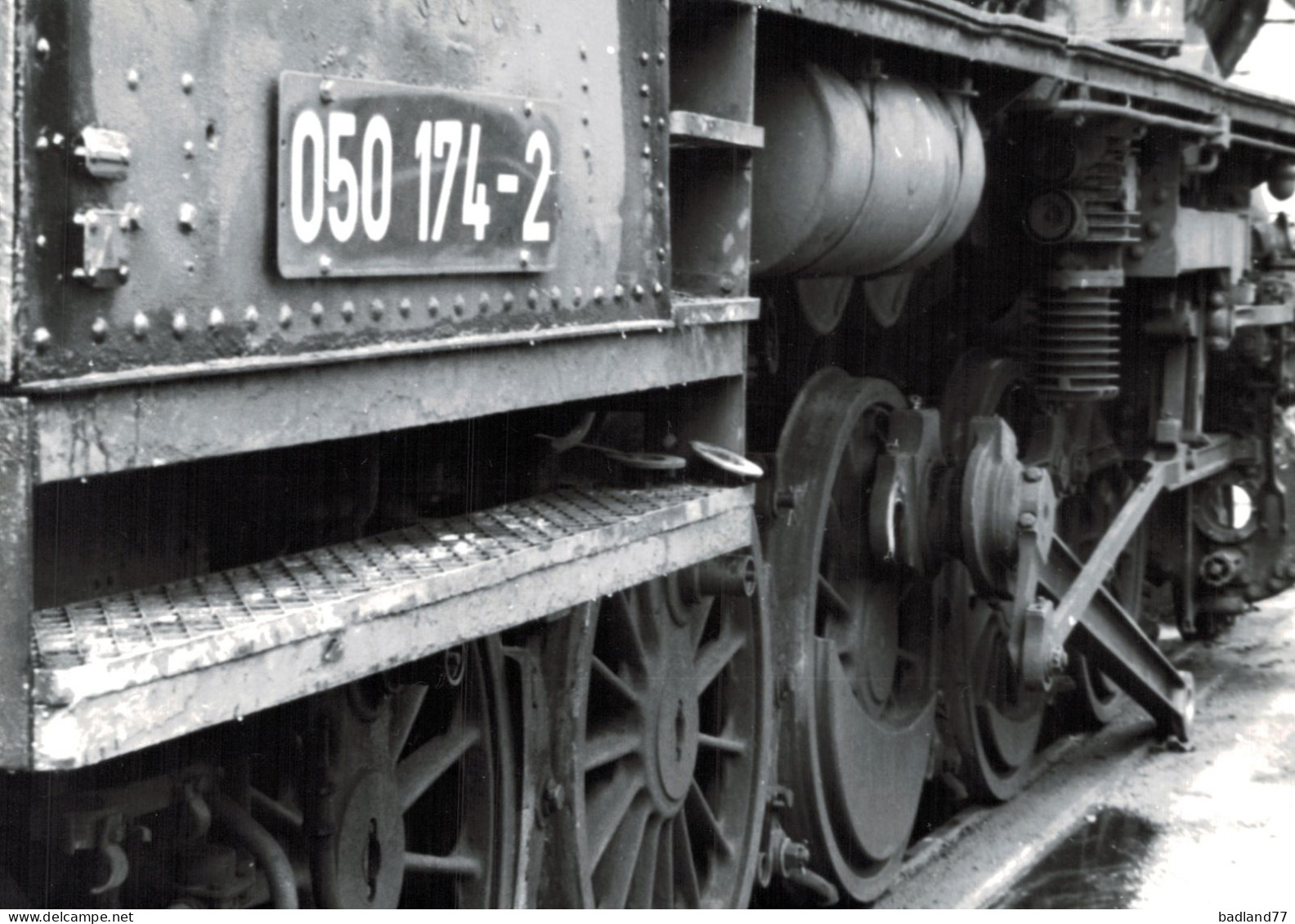 Locomotive Allemande - DB Dampflokomotive - 050 174  Bw. Schweinfurt  5-71 - H.Kühn - Railway