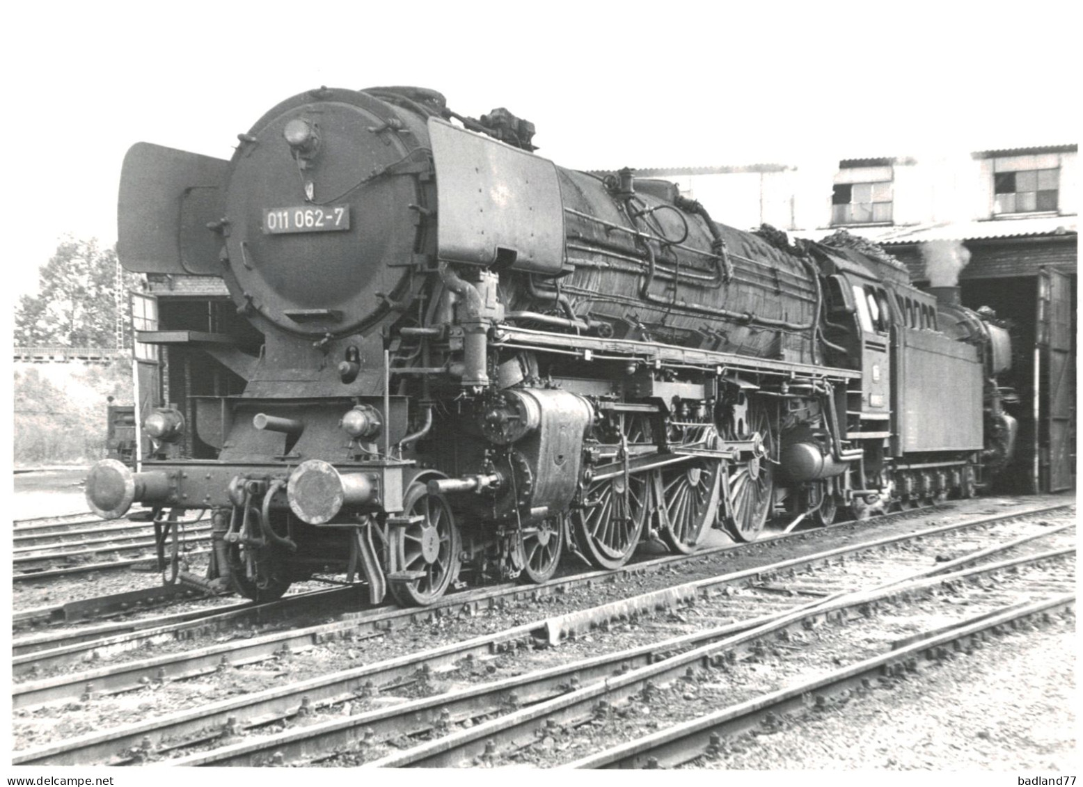 Locomotive Allemande - DB Dampflokomotive - 011 062 - Chemin De Fer