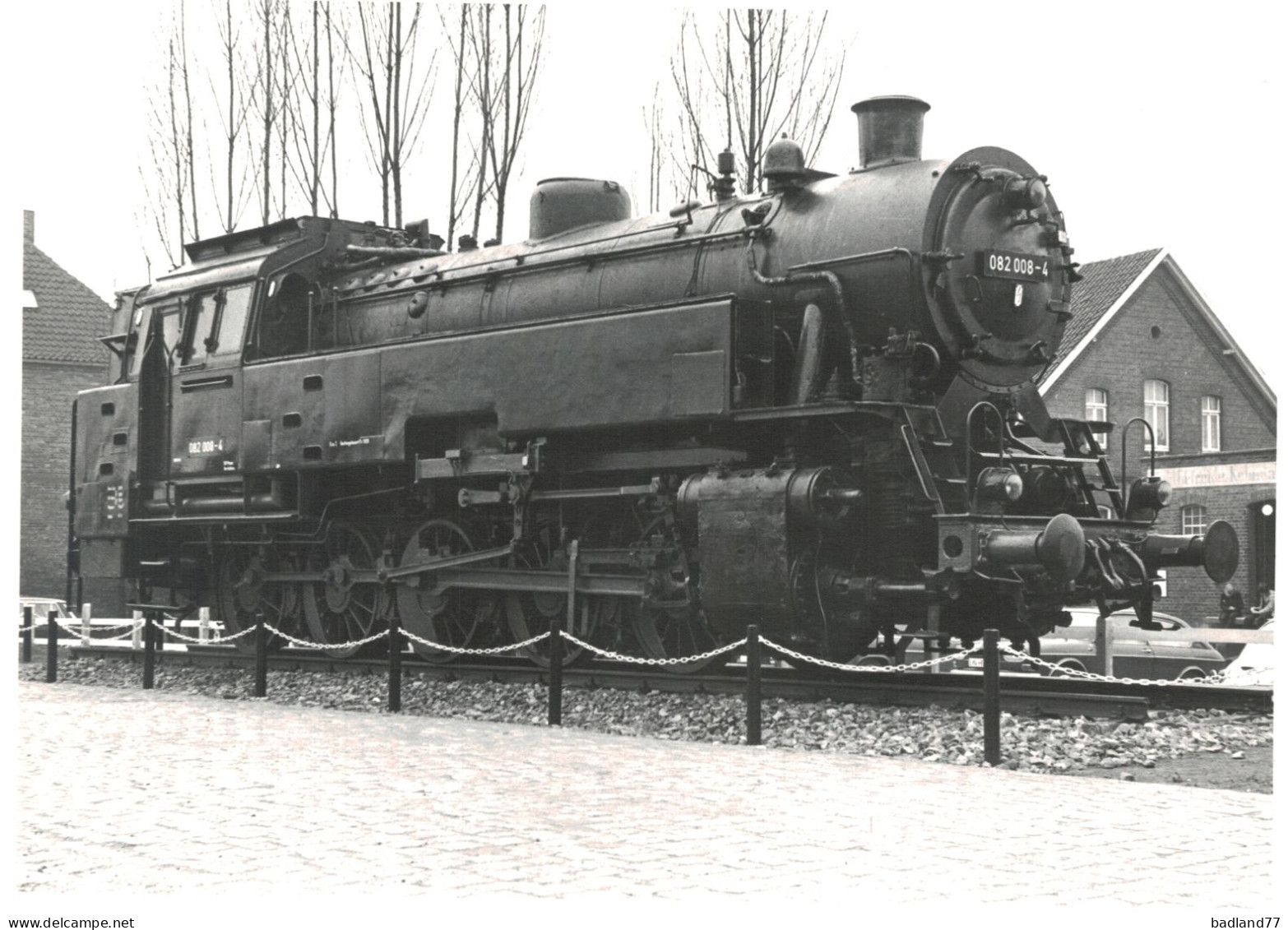 Locomotive Allemande - DB Dampflokomotive - 082 008 - Chemin De Fer