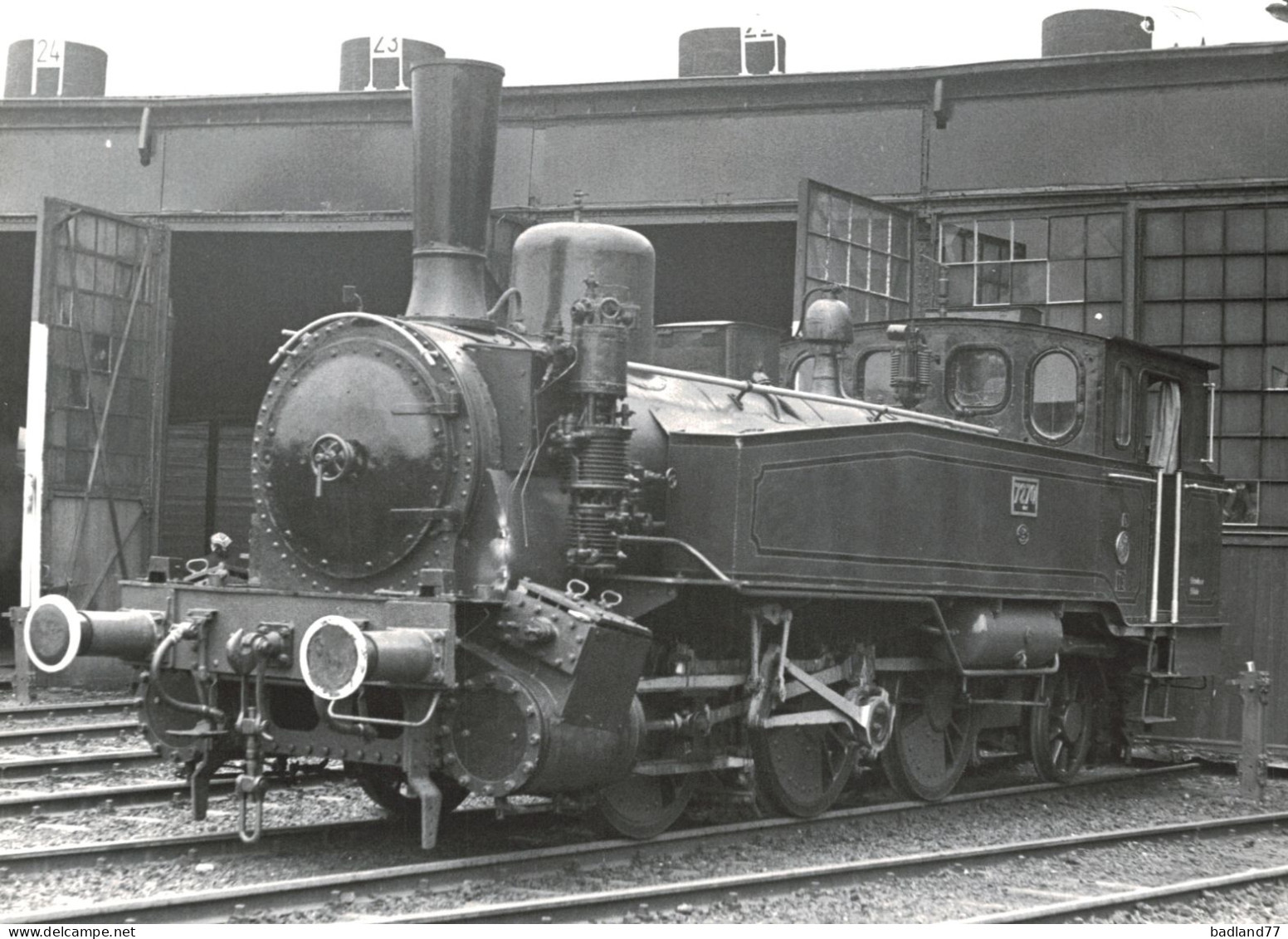 Locomotive Allemande - DB Dampflokomotive - 7270 - Chemin De Fer
