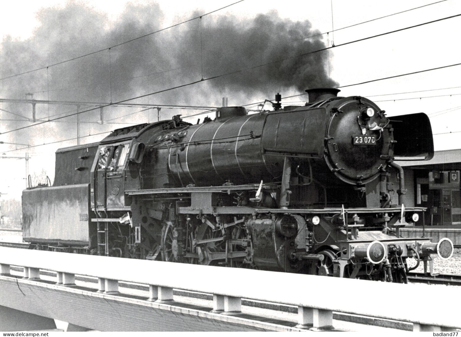 Locomotive Allemande - DB Dampflokomotive - 23 070 - Chemin De Fer