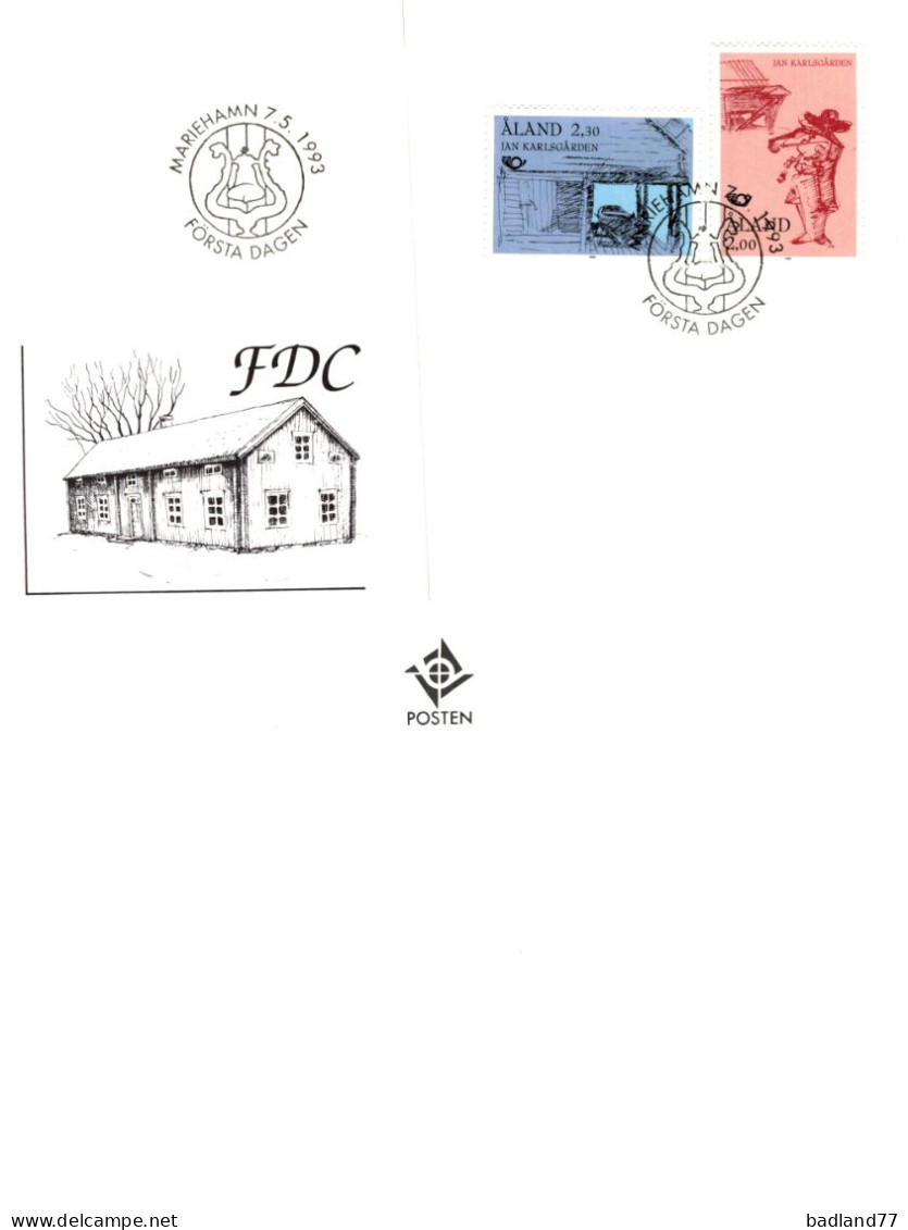 FDC - Aland -1993 - Aland