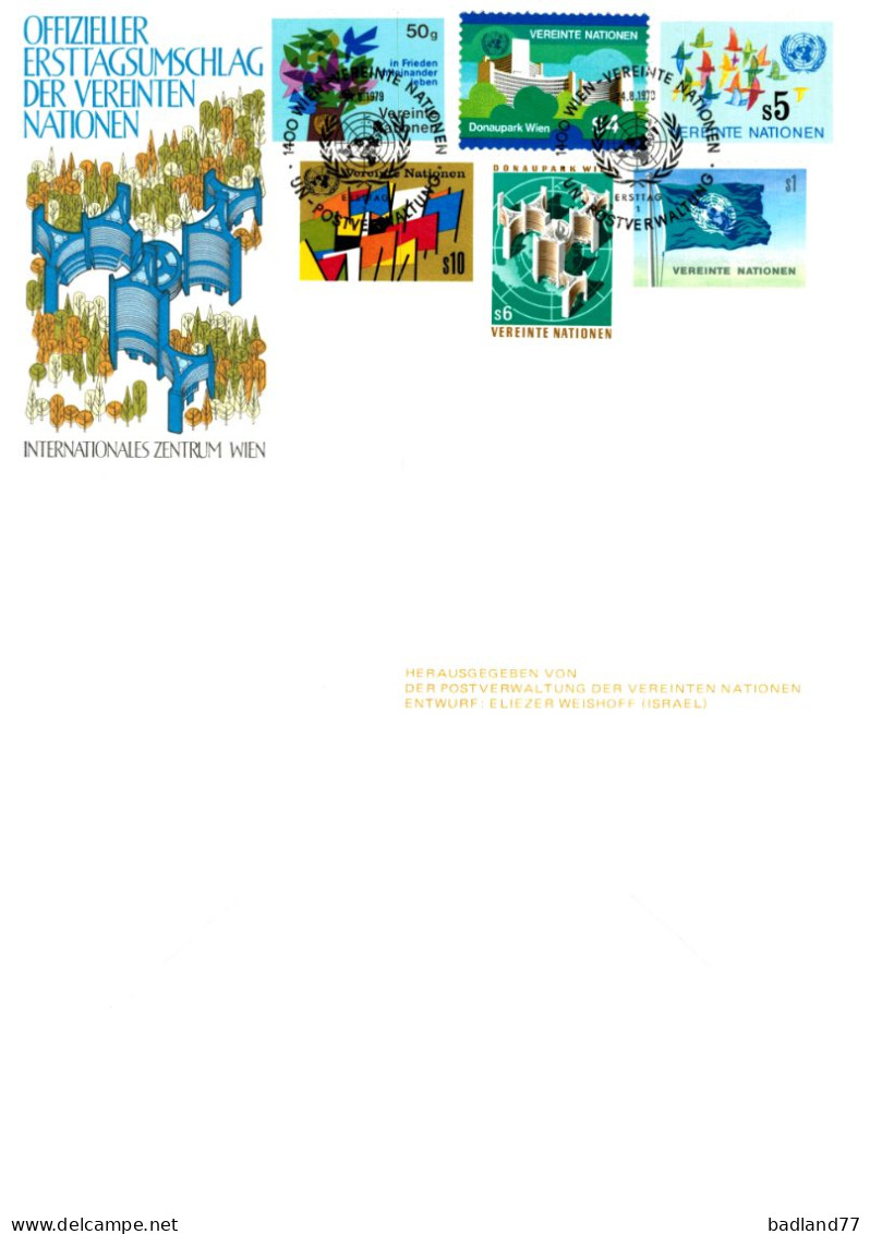 FDC - Vereinte Nationen - 1979 - Other & Unclassified