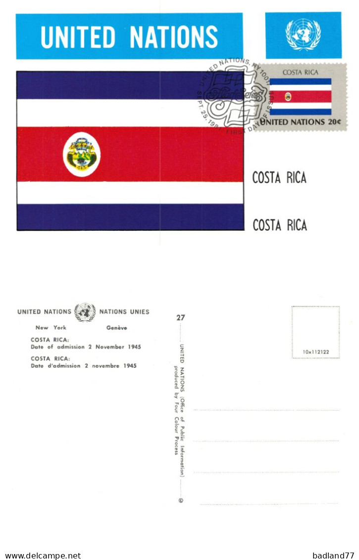 United Nations - Costa Rica - 1981 - Other & Unclassified