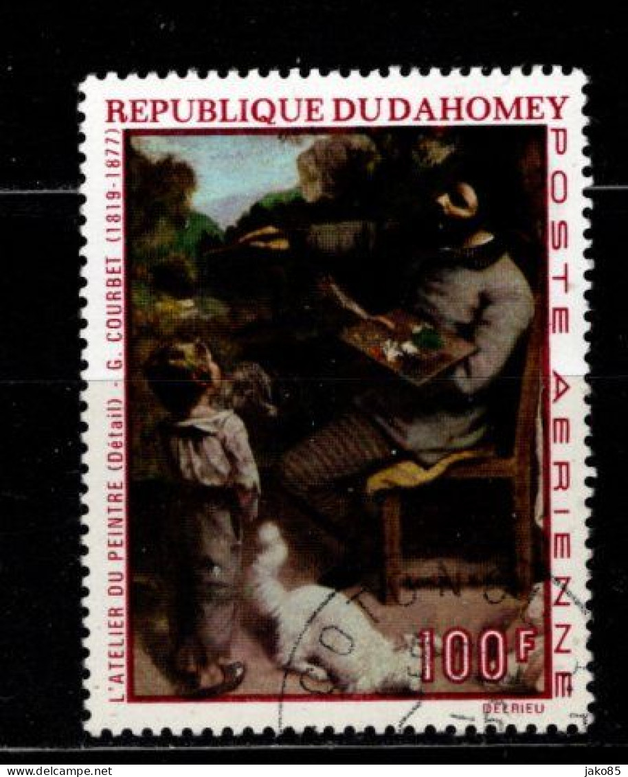 - DAHOMEY - 1970 - YT N° PA 117 - Oblitéré - Tableau Courbet - Bénin – Dahomey (1960-...)