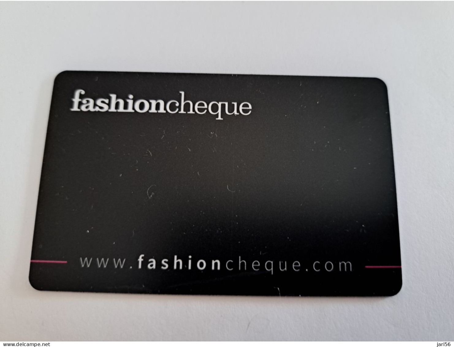 CADEAU   GIFT CARD  /   FASHION CHEQUE    CARD    /   / NOT LOADED/  MINT CARD     ** 16698** - Cartes Cadeaux