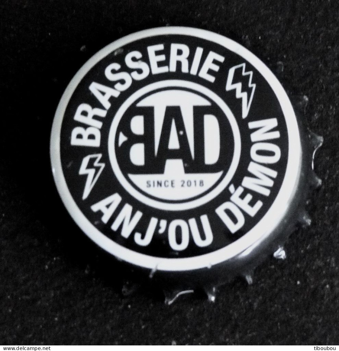 CAPSULE BIERE BRASSERIE ANJ'OU DEMON BLONDE TOPETTE - 49 LE LION D'ANGERS / MAINE ET LOIRE - Beer