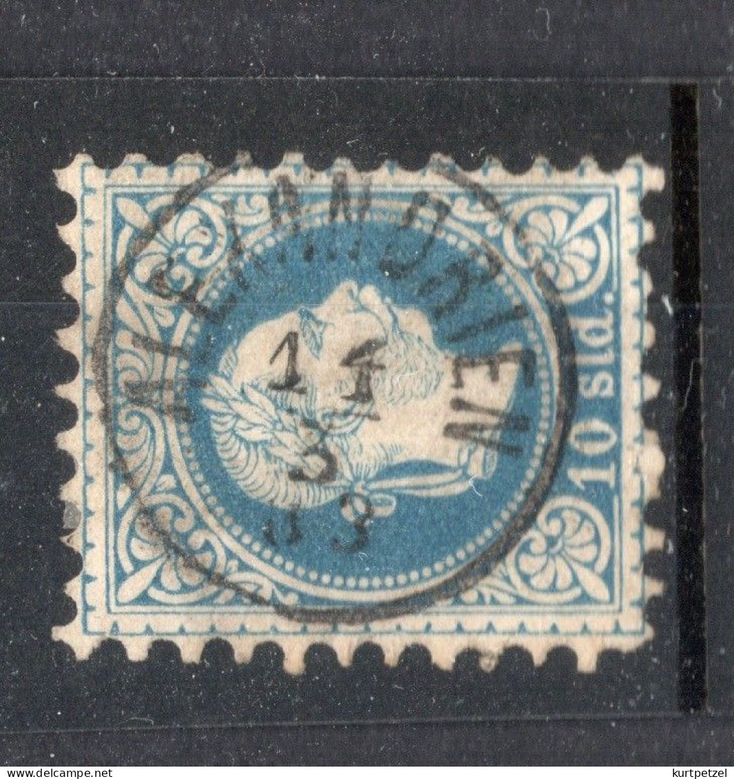 österreich Levante Nr. 4 II Stempel Alexandrien - Oostenrijkse Levant