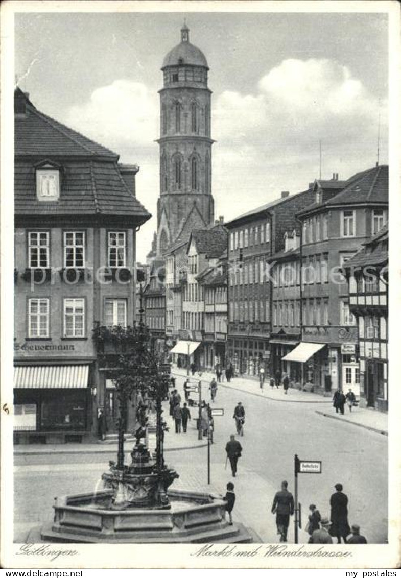 72507892 Goettingen Niedersachsen Marktplatz Goettingen - Göttingen