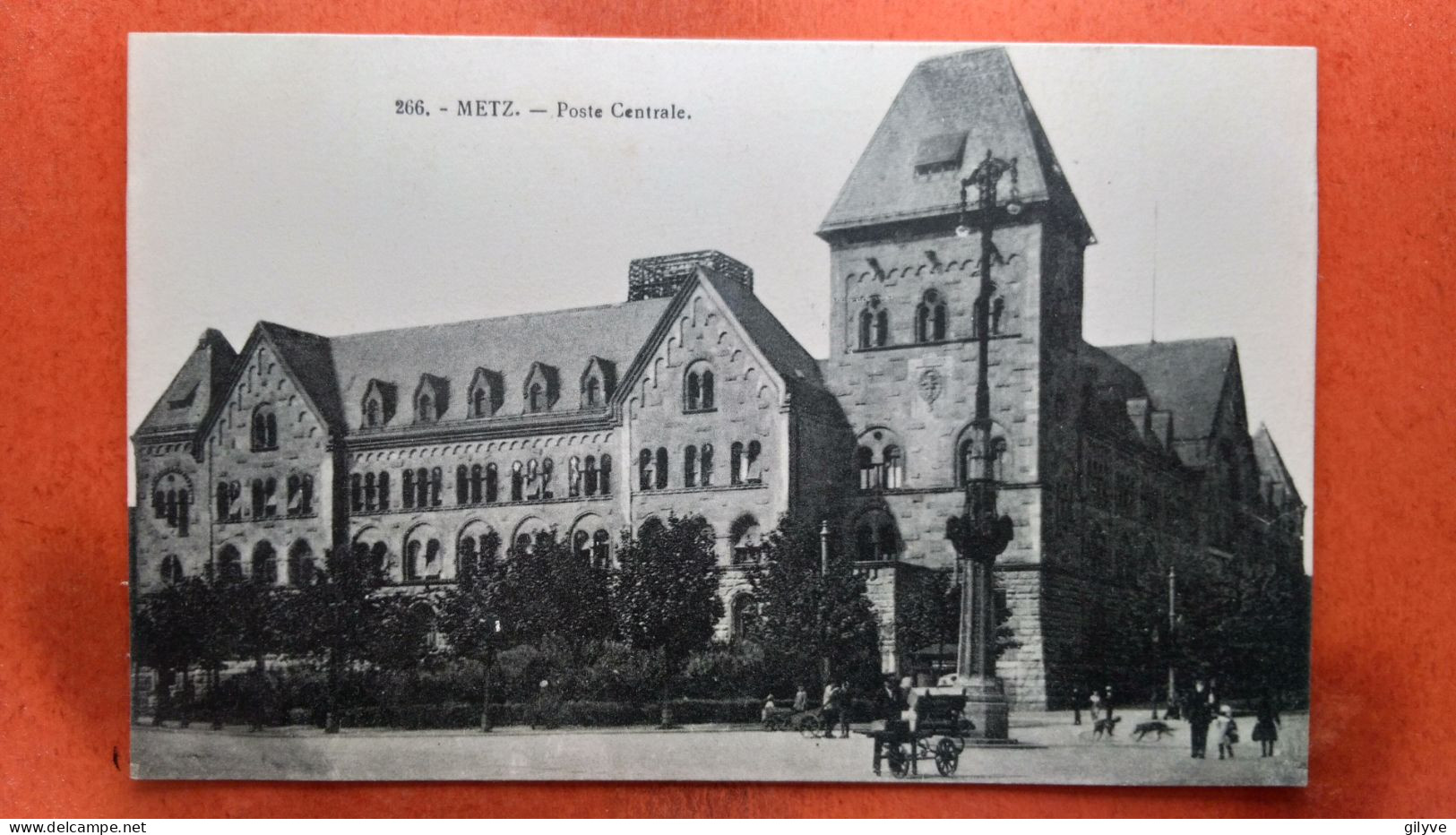 CPA (57) Metz. Poste Centrale.  (8A.153) - Metz