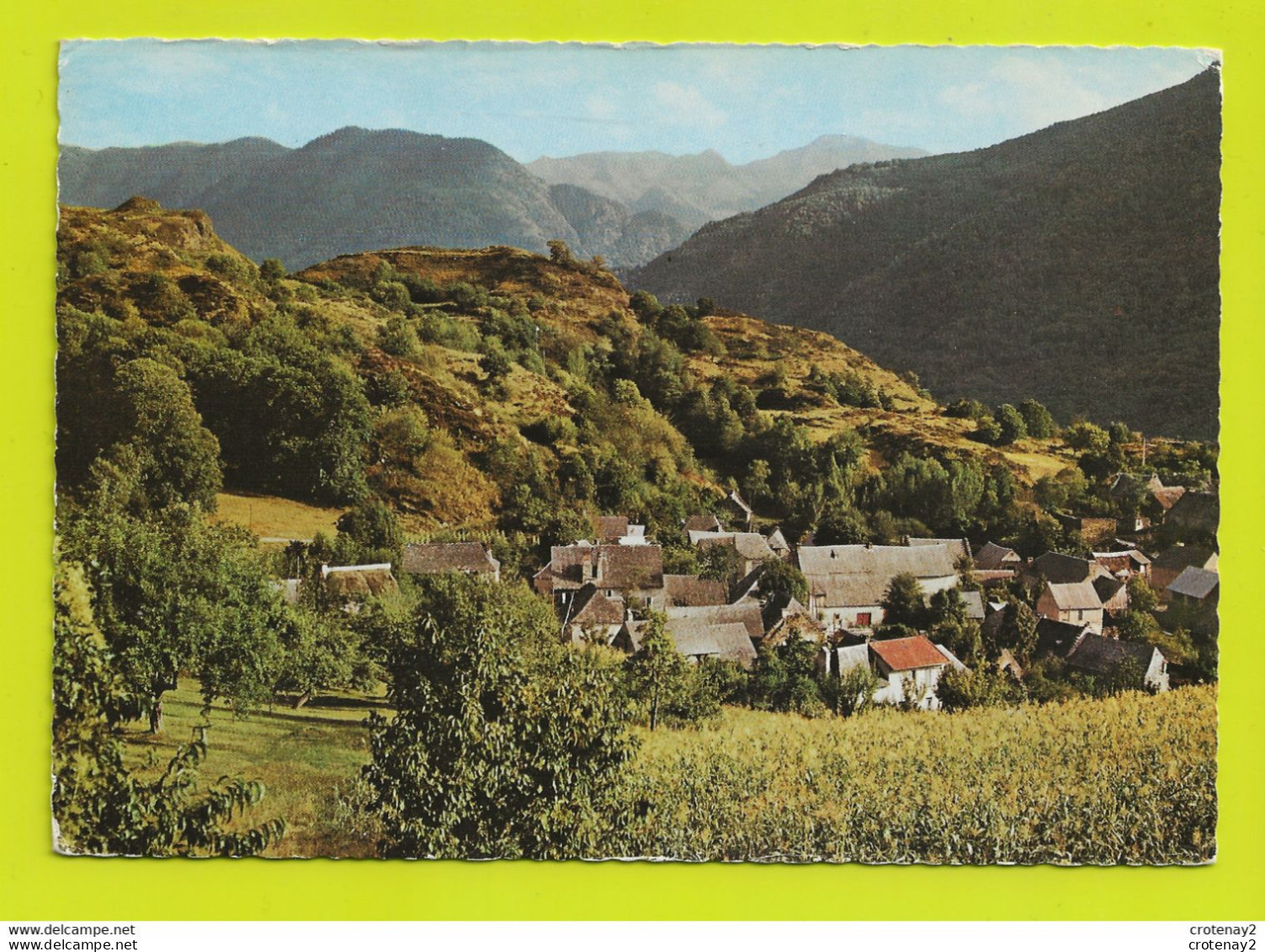 31 ARGUT DESSOUS Environs De St Béat Bagnères De Luchon N°4 Vue Générale VOIR DOS Postée De CIERP En 1970 - Luchon