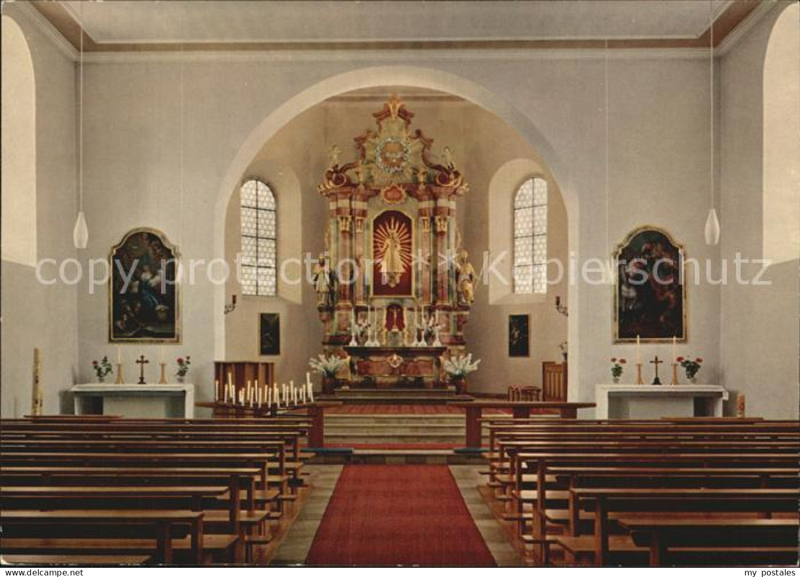 72507684 St Peter Schwarzwald Wallfahrtskirche Maria Lindenberg Innen St. Peter - St. Peter