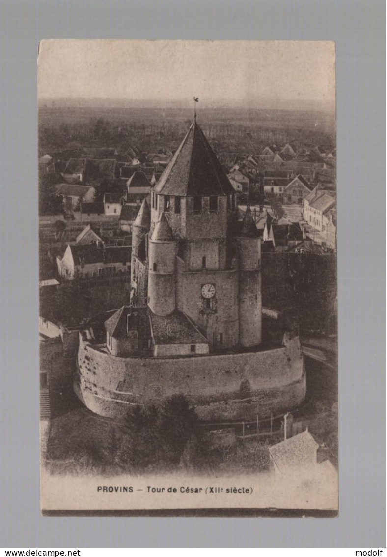 CPA - 77 - Provins - Tour De César - Circulée En 1927 - Provins