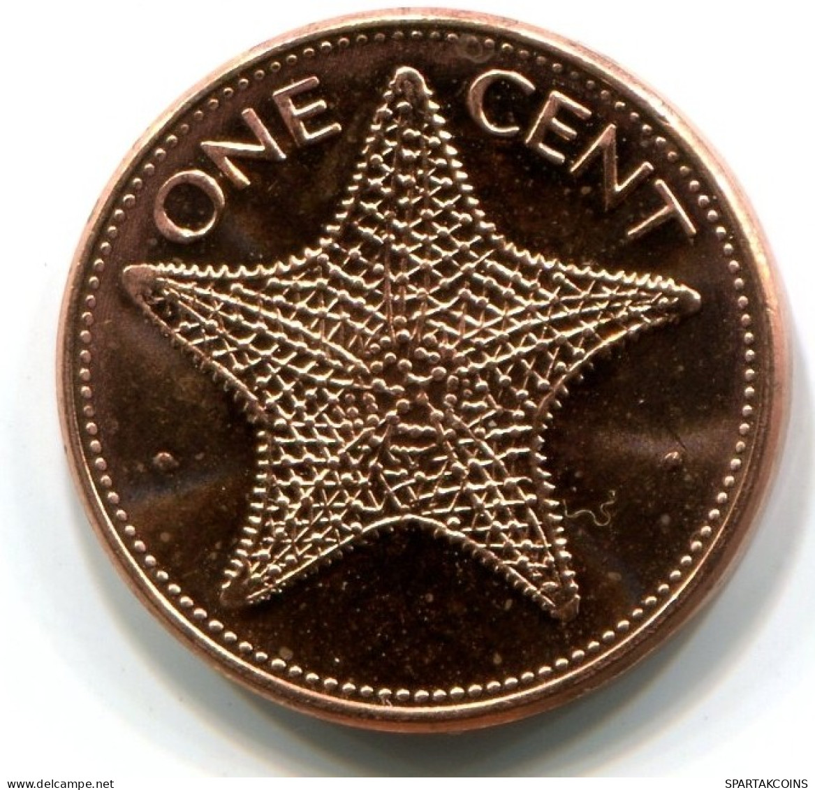 1 CENT 1998 BAHAMAS Moneda UNC STARFISH #W11459.E.A - Bahamas