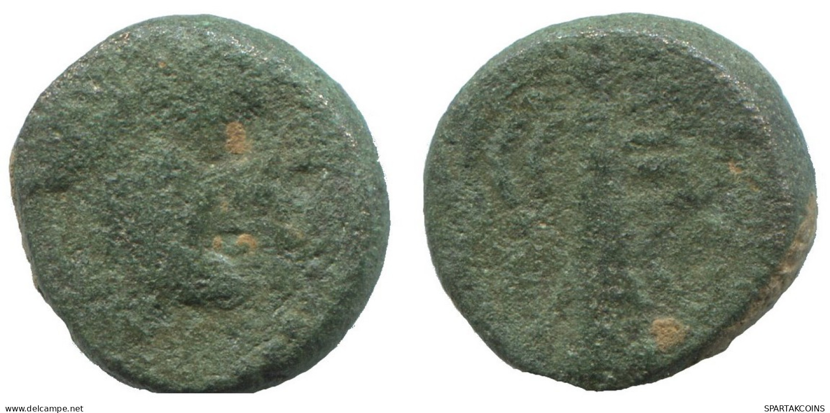 Auténtico Original GRIEGO ANTIGUO Moneda 2.5g/13mm #NNN1477.9.E.A - Griechische Münzen