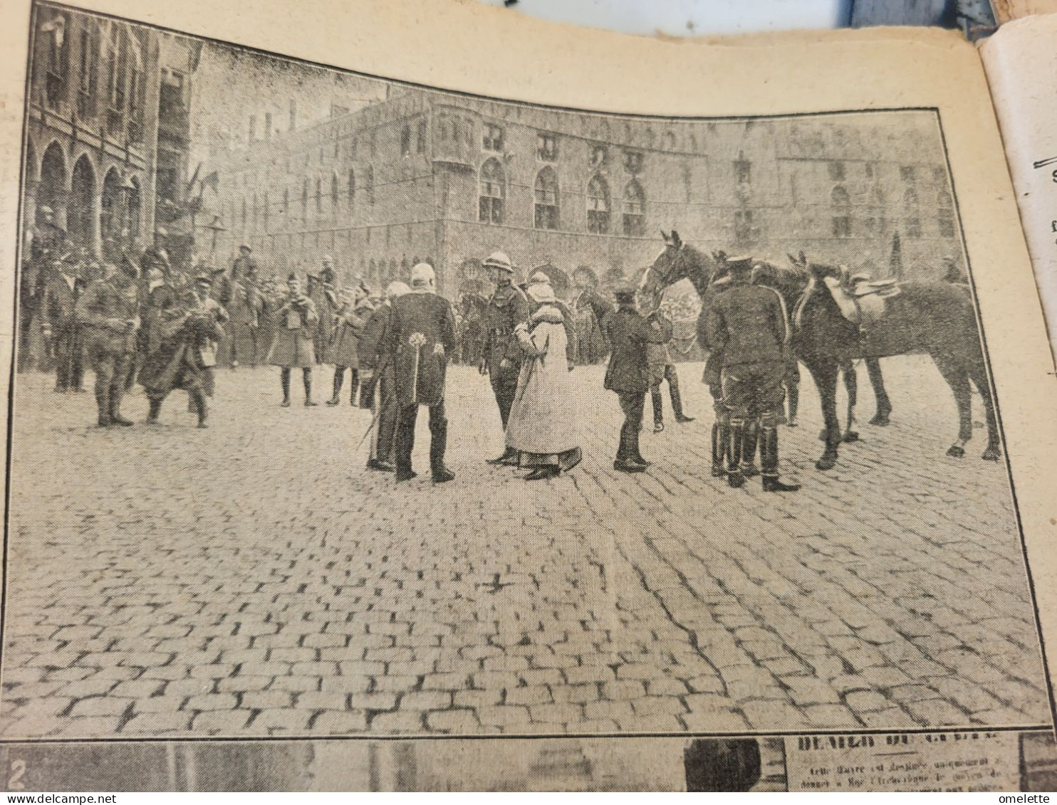 PELERIN 1918//PARIS MANIFESTATION /FOCH CLEMENCEAU ACADEMIE/VETERANS DE 1870/BRUGES /GRAND AIGLE GENEVRIER - 1900 - 1949