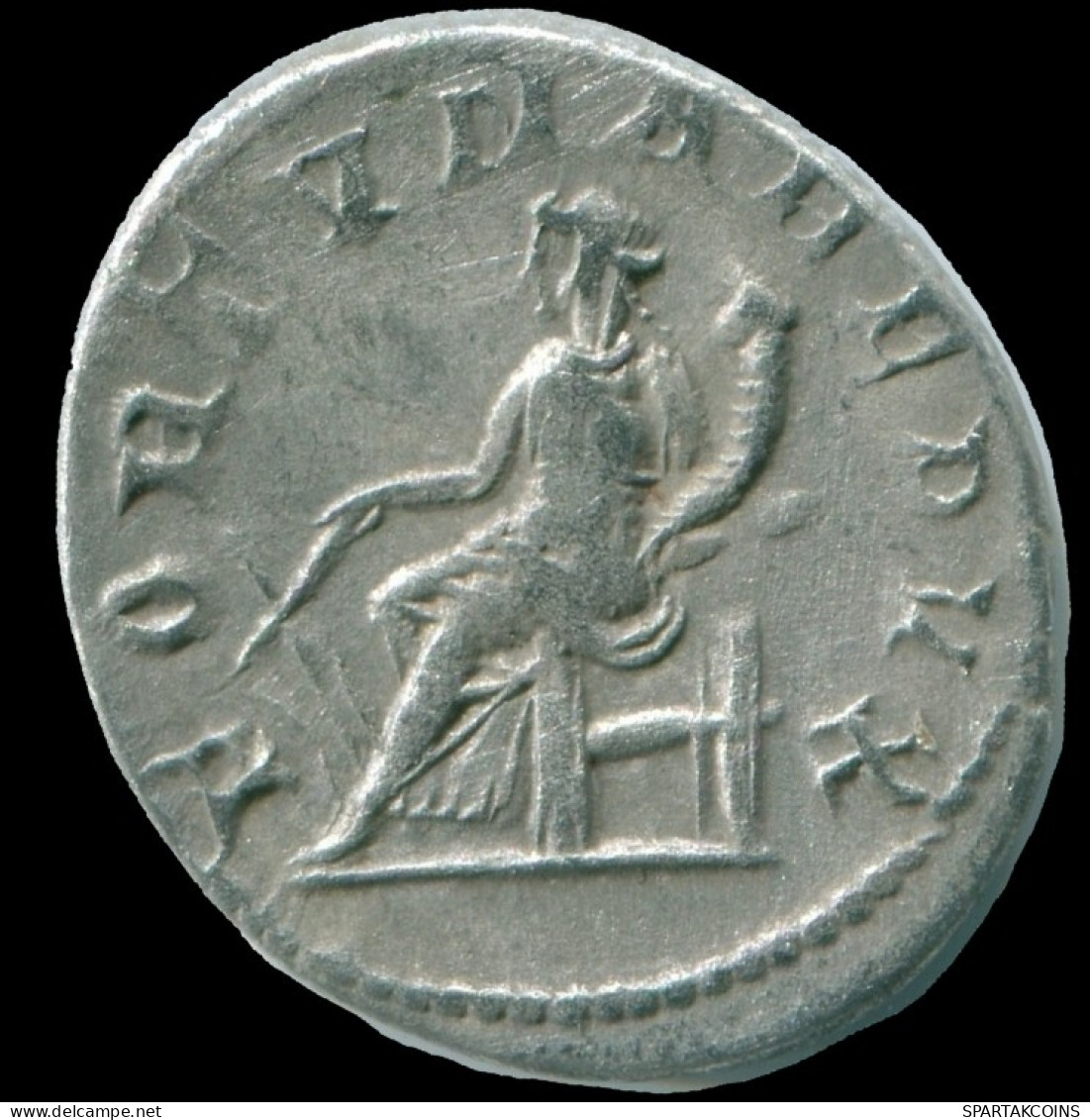 GORDIAN III AR ANTONINIANUS ANTIOCH Mint AD 243 FORTVNA REDVX #ANC13167.35.F.A - Der Soldatenkaiser (die Militärkrise) (235 / 284)