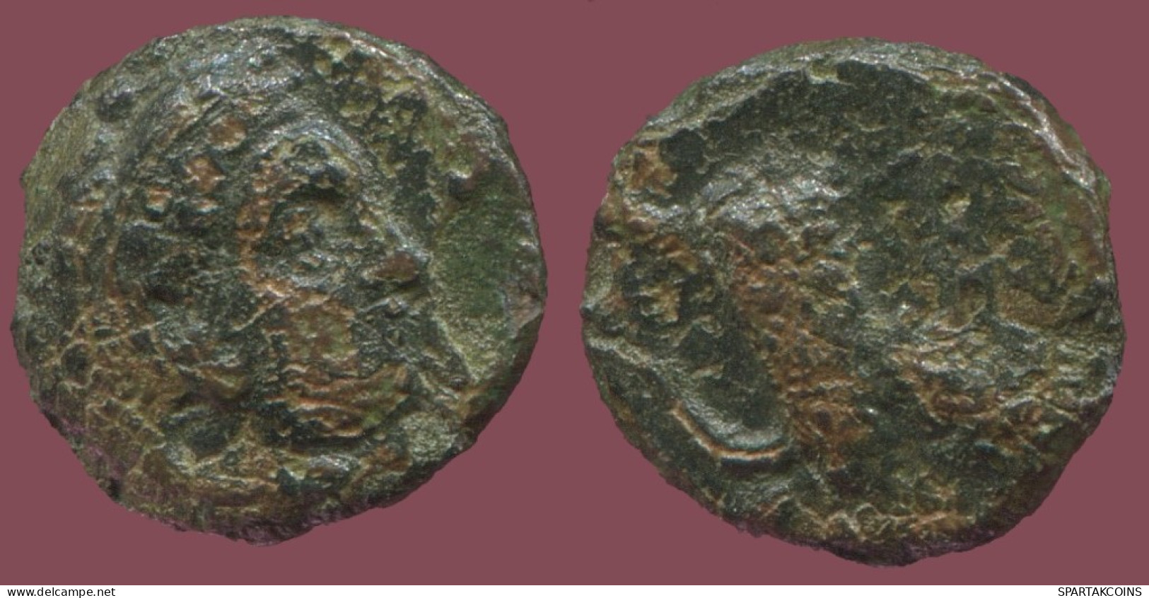 Ancient Authentic Original GREEK Coin 1.6g/10mm #ANT1486.9.U.A - Griegas