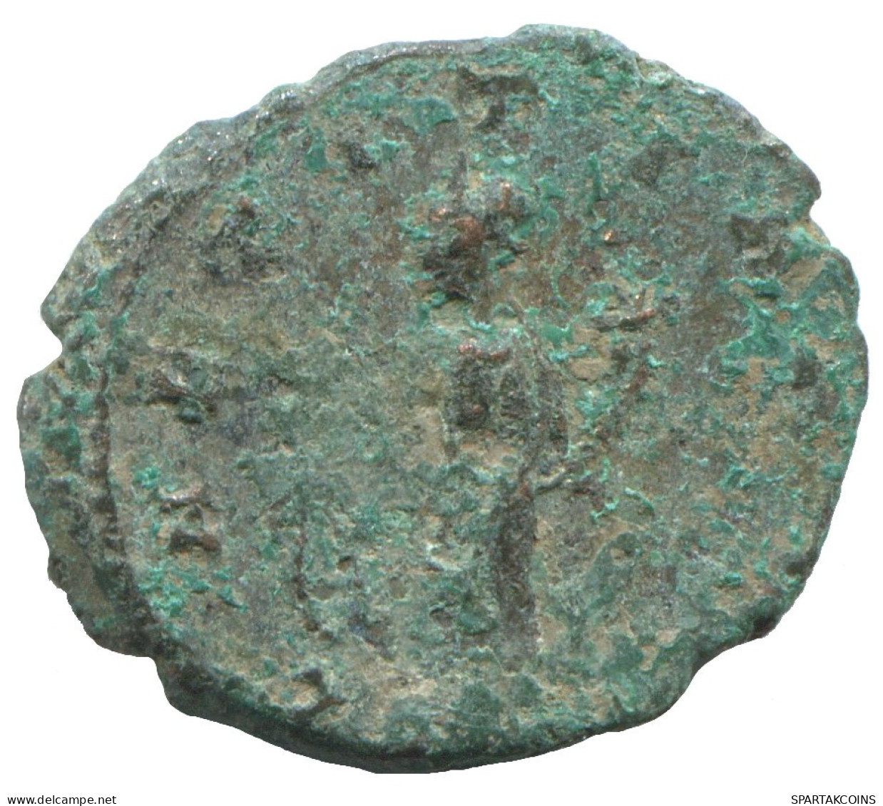 LATE ROMAN IMPERIO Follis Antiguo Auténtico Roman Moneda 2.4g/19mm #SAV1129.9.E.A - Der Spätrömanischen Reich (363 / 476)