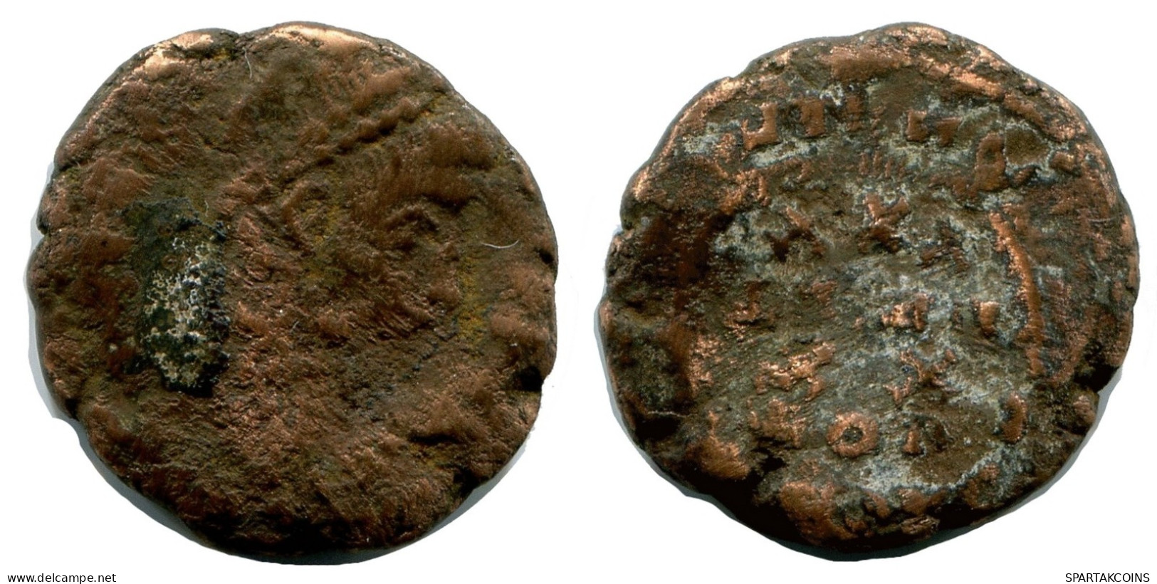 ROMAN Pièce MINTED IN ALEKSANDRIA FROM THE ROYAL ONTARIO MUSEUM #ANC10188.14.F.A - Der Christlischen Kaiser (307 / 363)