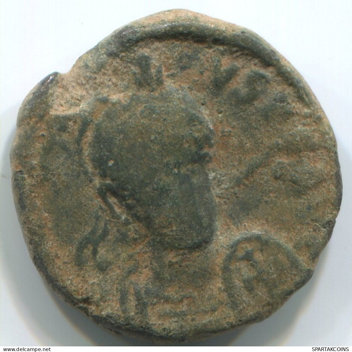 Authentische Antike Spätrömische Münze RÖMISCHE Münze 2.8g/15mm #ANT2414.14.D.A - The End Of Empire (363 AD To 476 AD)